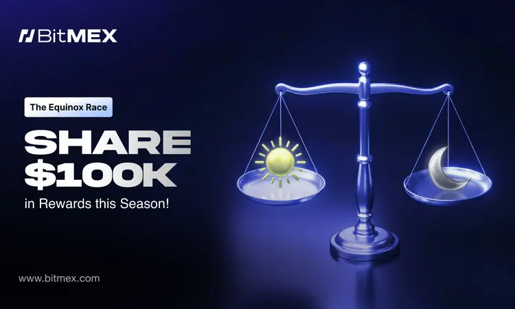 BitMEX Launches the Equinox Race Campaign Featuring a 100,000 USDT Prize Pool